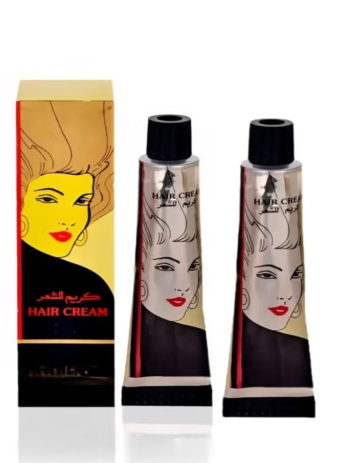 Hair smoothing and styling cream, 2 x 85g